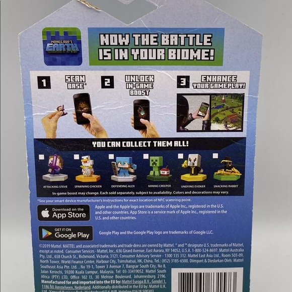 Minecraft Earth Boost Mini Figure Toy Smelting Blaze Mojang - Picture 7 of 7